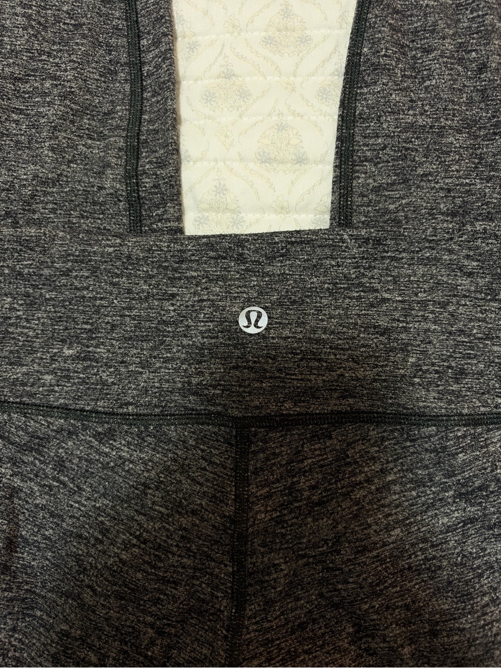 Lululemon Align Low Rise Heather Dark Gray Leggings - Size 4 - Picture 3 of 5